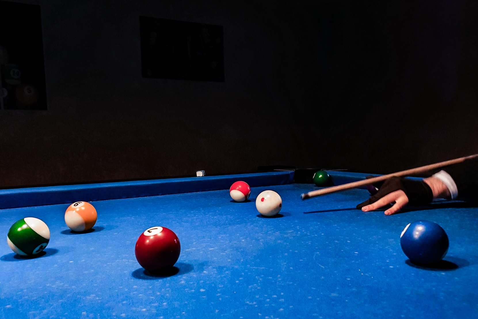 Billiard table image